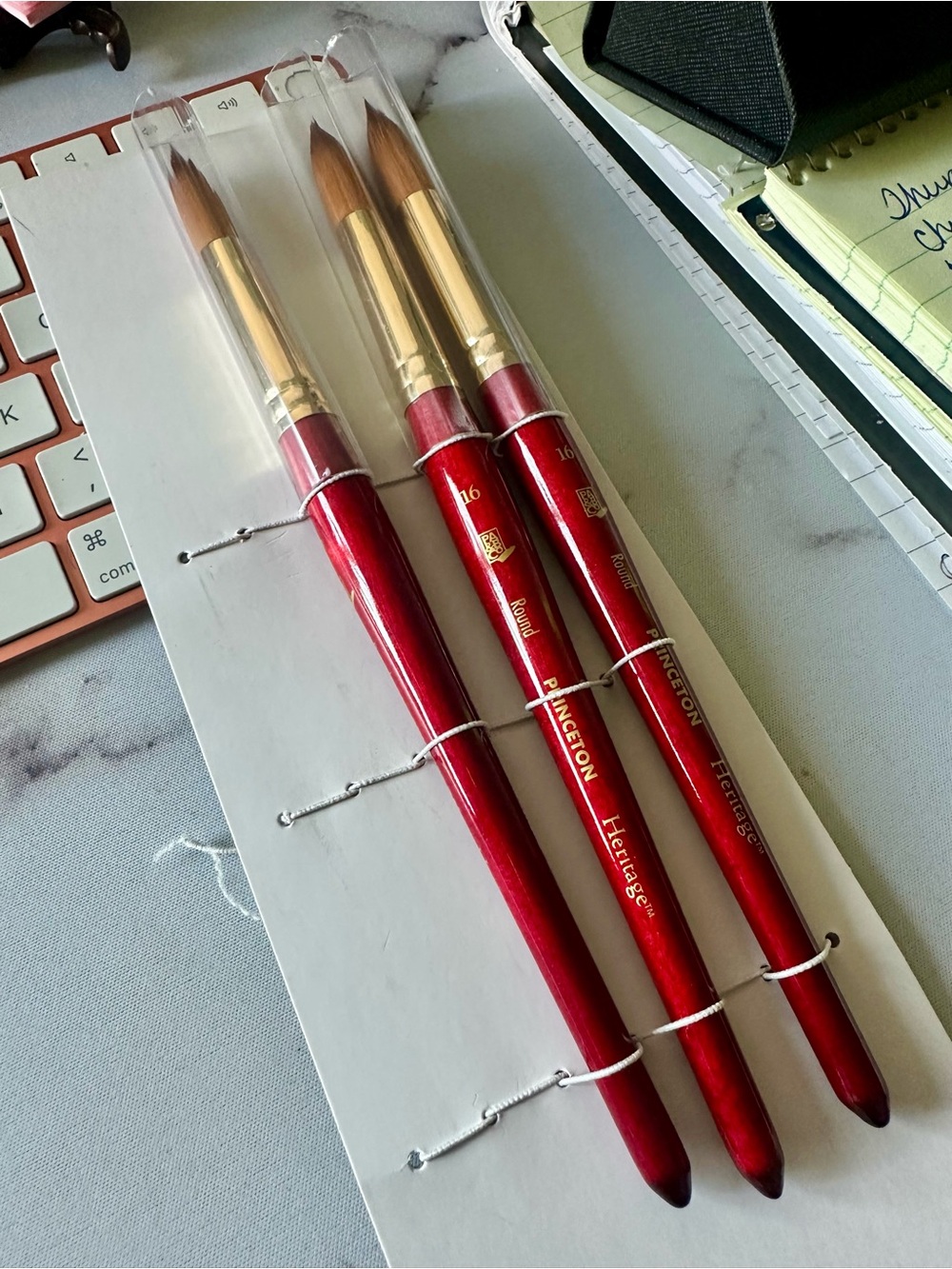 Princeton Heritage Series 4050, Brush for Watercolor, Round 16